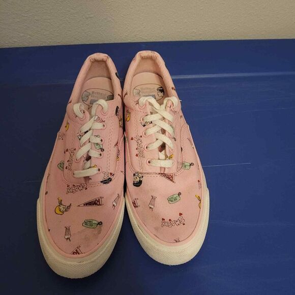 Keds X Betty and Veronica Anchor Riverdale Pink Canvas‎ Sneakers Women's 8 - Picture 1 of 8